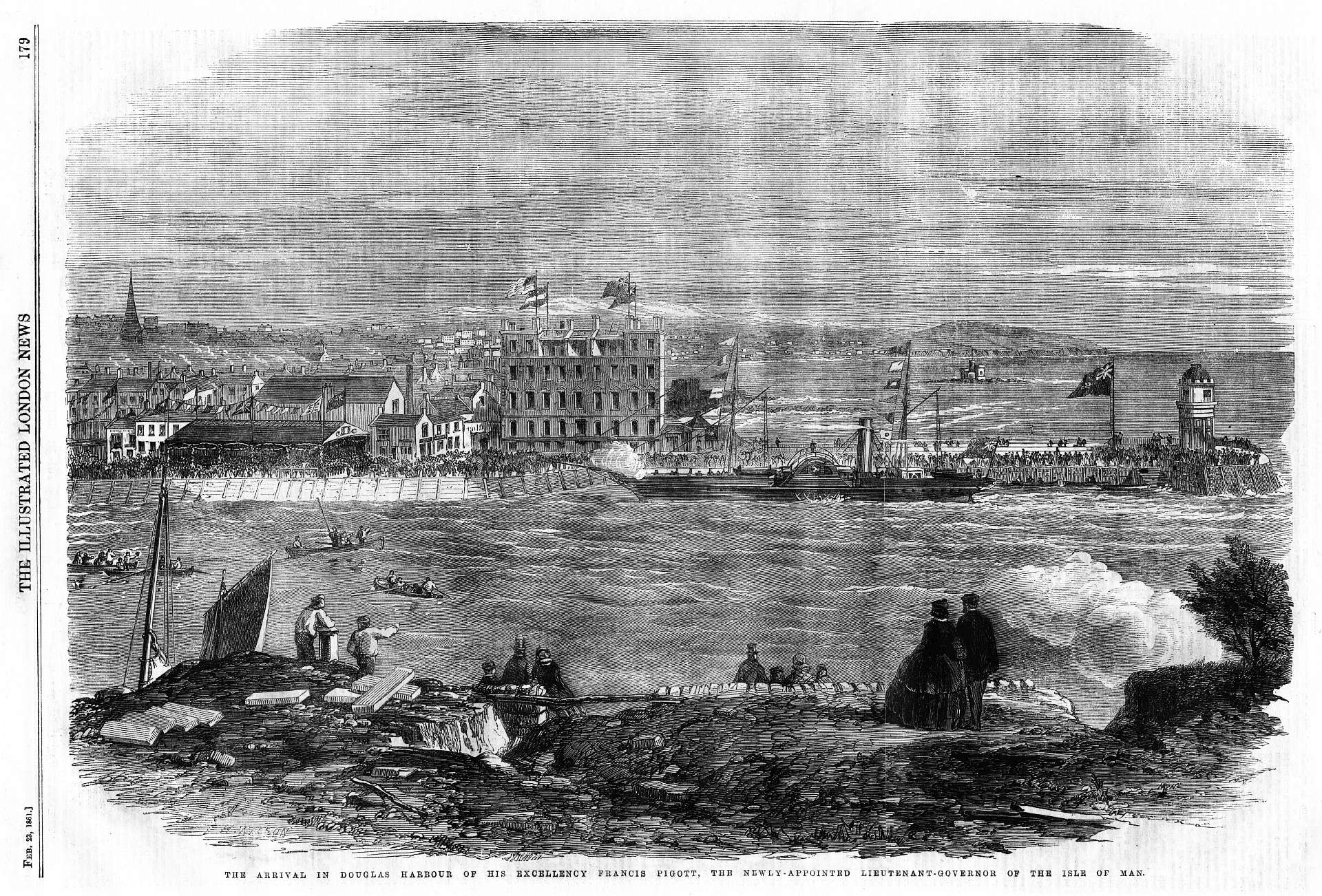Douglas Harbour Isle of Man